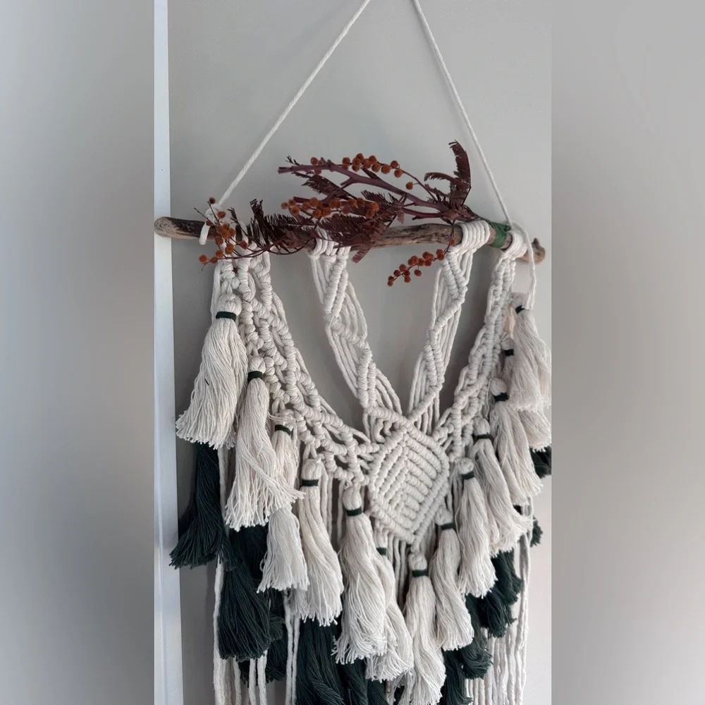 The Cord & The Clove handcrafted macrame